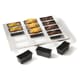 Tray + 15 Cake Moulds 9 x 4cm - Exoglass® - Matfer
