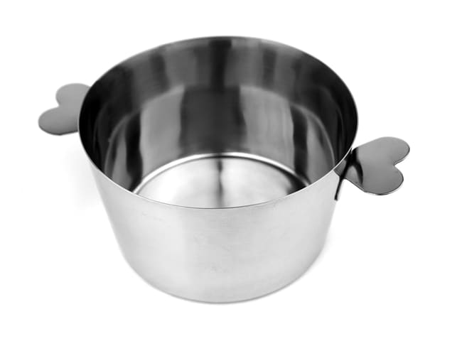 Stainless Steel Charlotte Mould - Ø 10cm without lid - Matfer