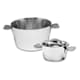 Stainless Steel Charlotte Mould - Ø 10cm without lid - Matfer