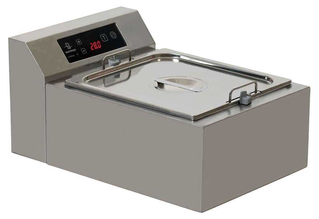 "Choco 15" chocolate dipping machine water heated Matfer Meilleur