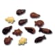 Flexible PVC Chocolate Mould - 42 Easter fish shapes - Matfer