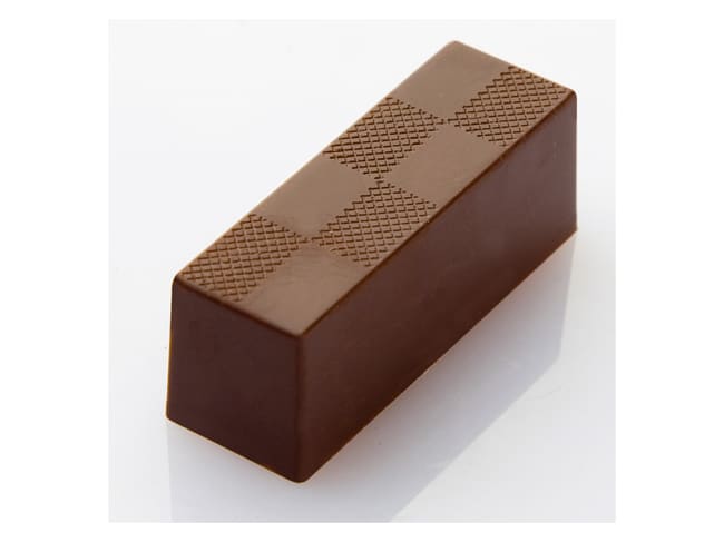 Chocolate polyester Mould - Ingots (24 cavities) - 27,5 x 17,5cm