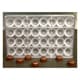 Chocolate Polycarbonate Mould - Swirled Rounds (32 cavities) - 27,5 x 17,5cm