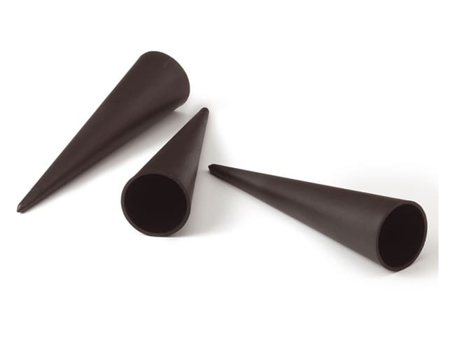 Cones - Exoglass® - Ø 3,5 x 14cm (x 12) - Matfer