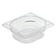 Gastronorm container cristal plus GN 1/6 - Depth 10cm - Matfer