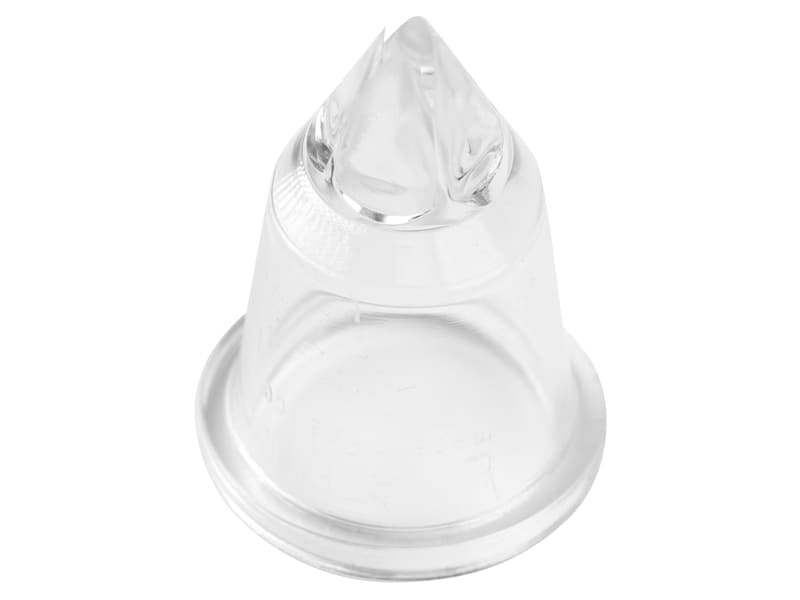 Fluted piping nozzle, 4 teeth Copolyester D4 (Ø 9mm) Matfer