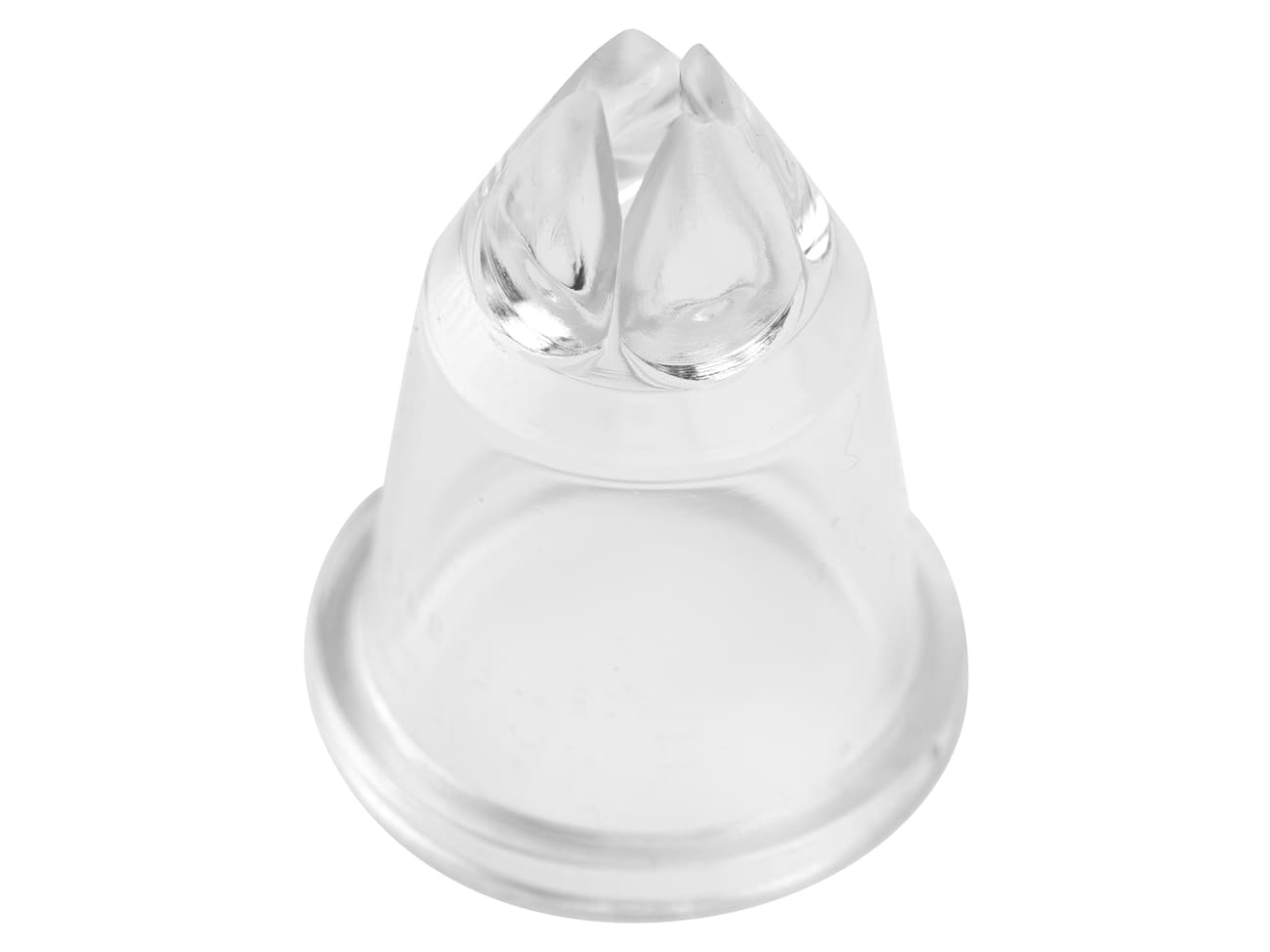 Fluted piping nozzle, 4 teeth Copolyester E4 (Ø 12mm) Matfer