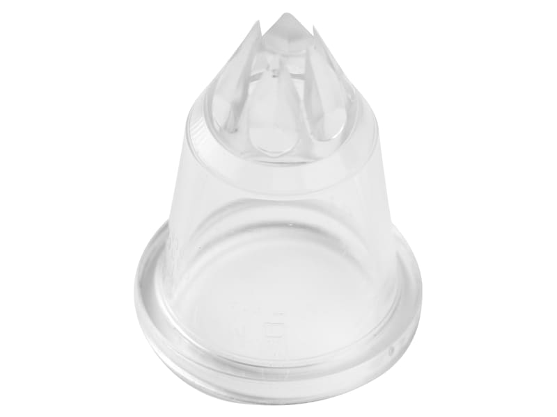 Fluted piping nozzle, 6 teeth Copolyester E6 (Ø 13mm) Matfer