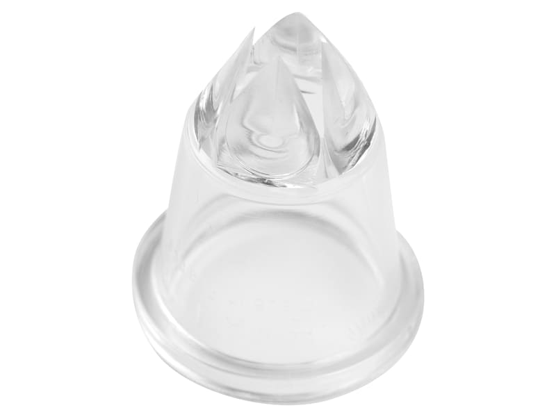 Fluted piping nozzle, 4 teeth Copolyester F4 (Ø 17mm) Matfer