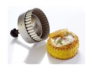 Stainless Steel Pastry Cutter - Double Round