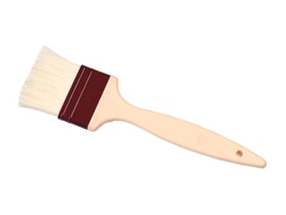 Flat brush with polyamide bristles