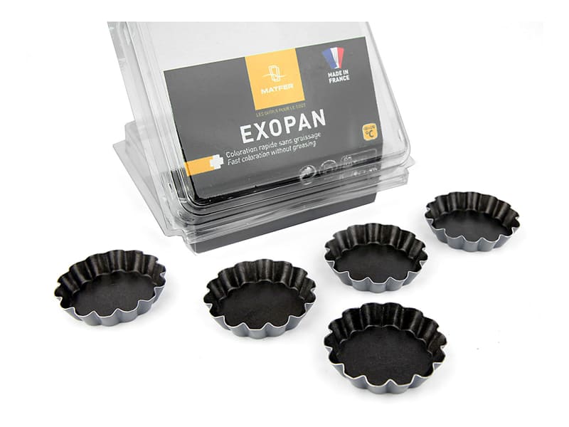 Matfer - Financiers mould Exopan 95 x 47 x 12 mm