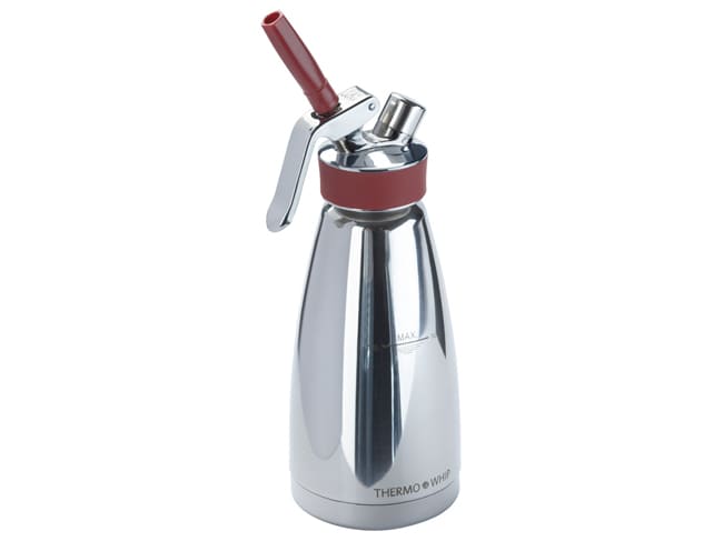 Soupape inox compatible uniquement avec le siphon Isi Cream Profi + et  Cream Whip +