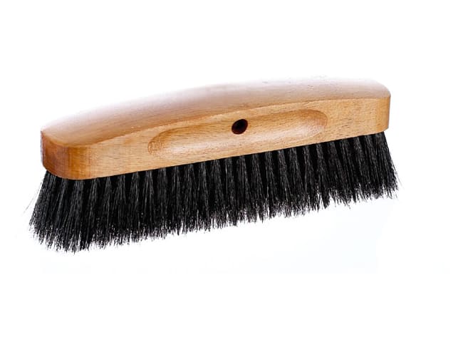 Kneading Trough Brush with Black Bristles