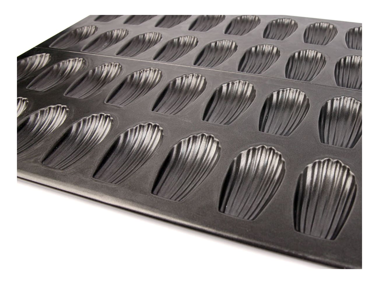 Non-Stick Madeleine Mould - 40 cavities - 60 x 40cm - Matfer