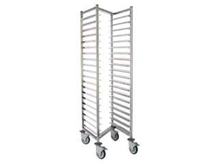 Nestable racking trolleys