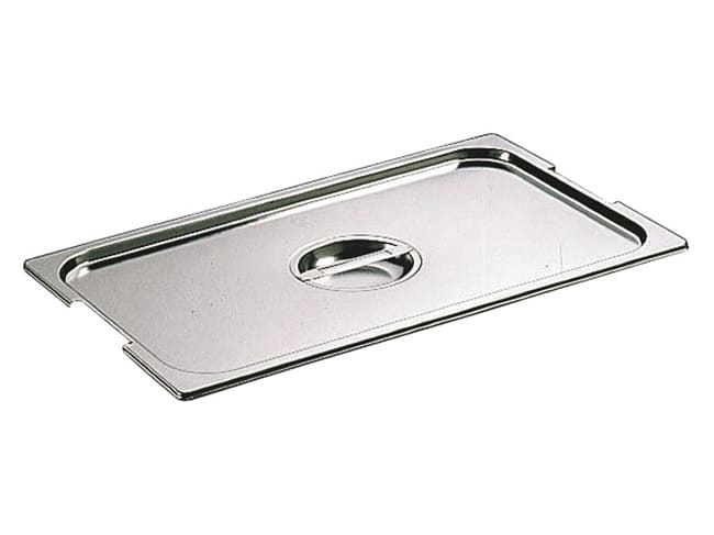 Notched lid for contaioner with handles - For container GN 2/3 - Matfer