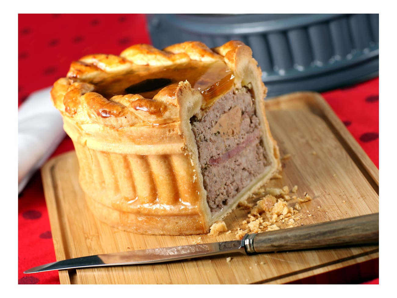 Oval Fluted Pâté Mould Exopan® 23cm Matfer Meilleur du Chef