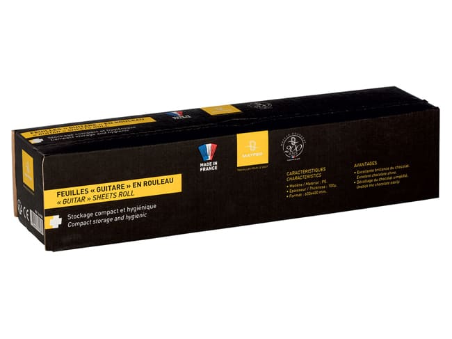 Polypropylene Sheets - Roll of 100 (100 microns) - 60 x 40cm - Matfer