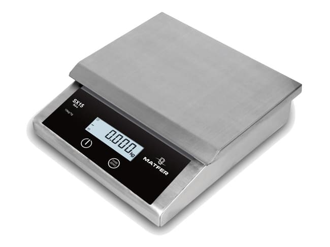Professional Digital Scale - 15kg / 1g - SX15 - Matfer