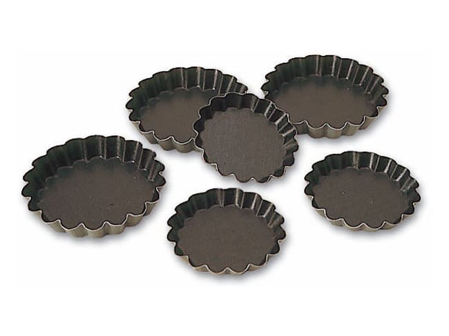 Round Fluted Tartlet Mould - Exopan® - Ø 6cm - Matfer