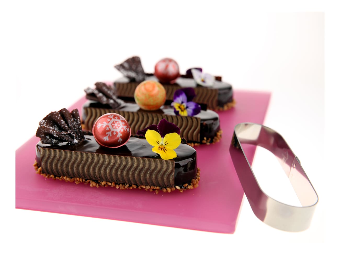 Mozaïk Finger Rounded Oval Tartlet Rings (x 6) Matfer Meilleur du Chef