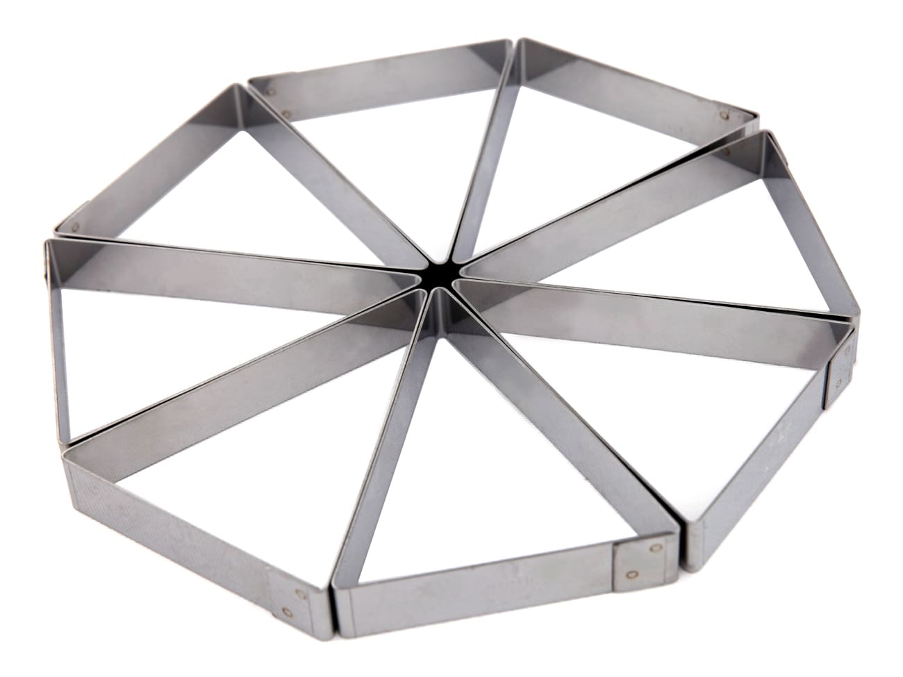 Triangle Tartlet Ring Set Set of 8 triangle rings Matfer Meilleur