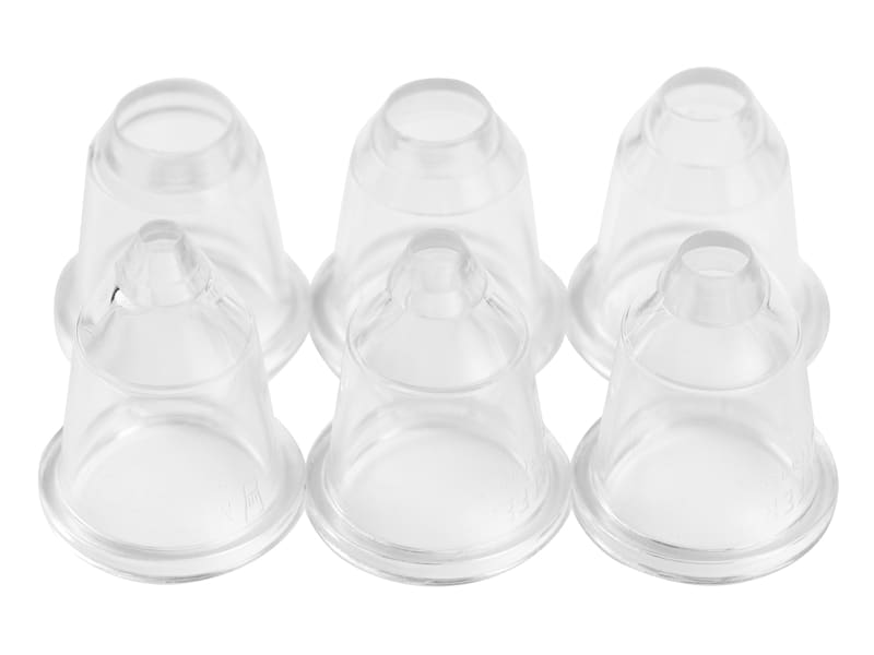 Set of 6 Plain Nozzles - Copolyester - Matfer - Meilleur du Chef