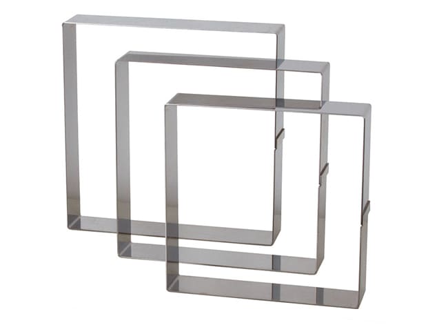 Square Cake Frame - 27.5 x 27.5cm - Matfer