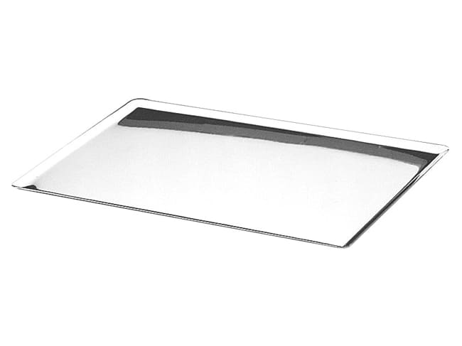 Stainless Steel Baking Sheet - Pinched edges - 40 x 30cm - Matfer