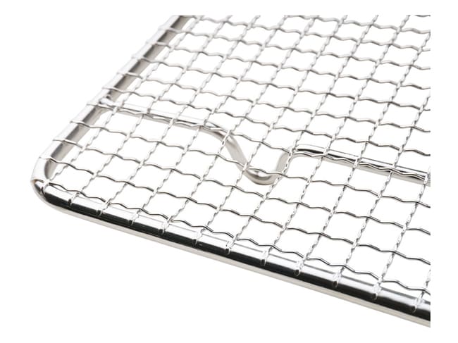 Stainless Steel Confectionery Grid - 59 x 39cm - Matfer