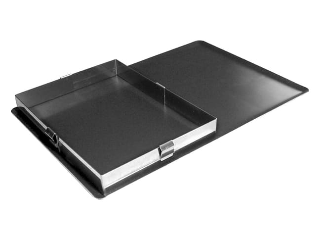 Stainless Steel Expandable Frame - 30 x 20 x ht 4.5cm - Matfer