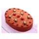 Stainless Steel Oval Cake Ring - 19 x 12cm - Matfer