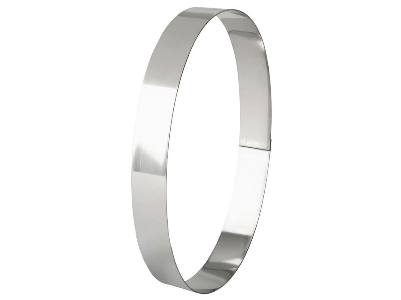 Stainless Steel Oval Cake Ring 23 x 16cm Matfer Meilleur du Chef