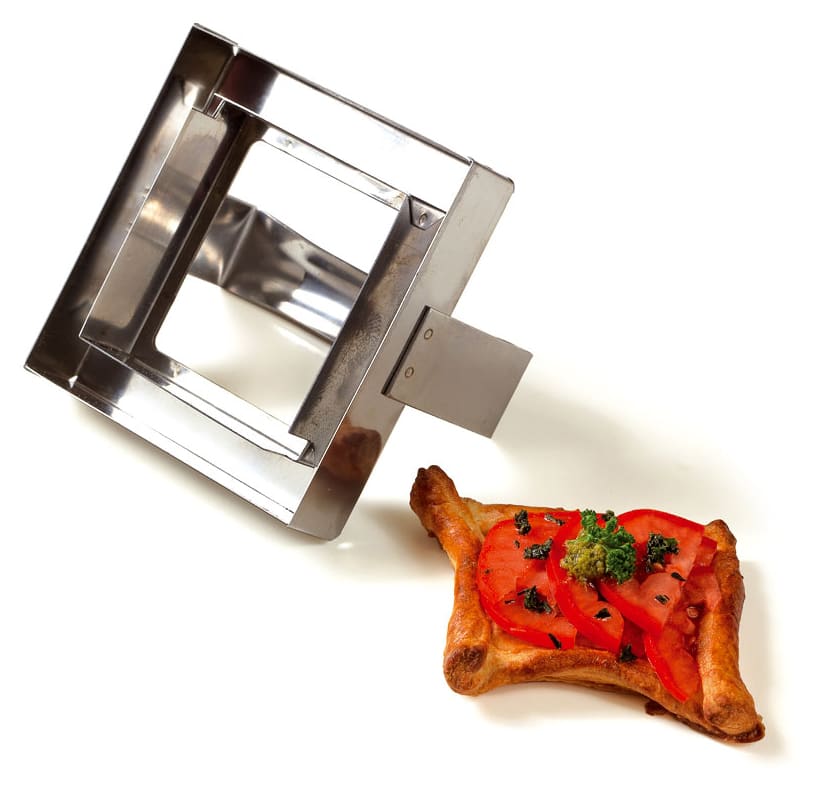 Double Square Pastry Cutter With handle Matfer Meilleur du Chef