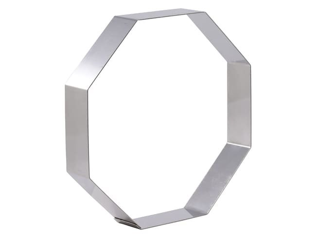 Stainless Steel Ring - Octagon - 18 x 18cm - Matfer