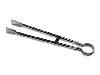 Steak tongs, stainless steel