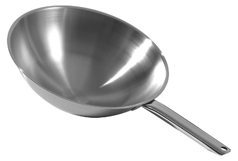 Tradition Stainless Steel Wok Ø 30cm Matfer Meilleur du Chef