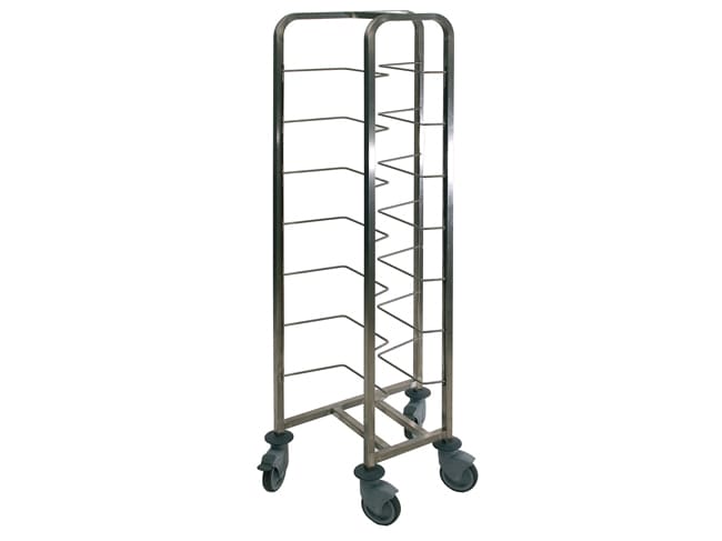 Trolley for dough containers - Trolley for 8 dough containers