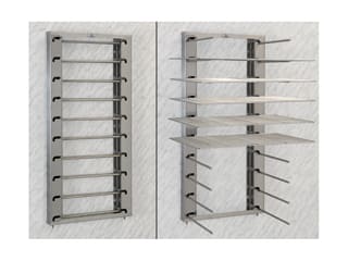 Wall foldable rack