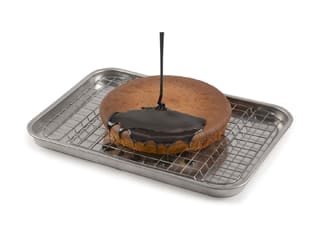 Large Food Prep Tray with Rack