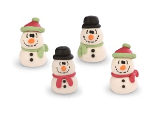 Sugar Christmas Cake Decorations