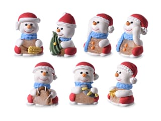 Sugar & Jelly Christmas Cake Decorations