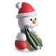 Sugar & Jelly Christmas Cake Decorations - Snowmen - 70 pieces - Modécor