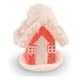 Sugar & Jelly Christmas Cake Decorations - Chalets - x 4 - Modécor