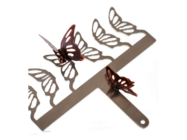 Chocolate Comb - Butterfly Decorations - Martellato