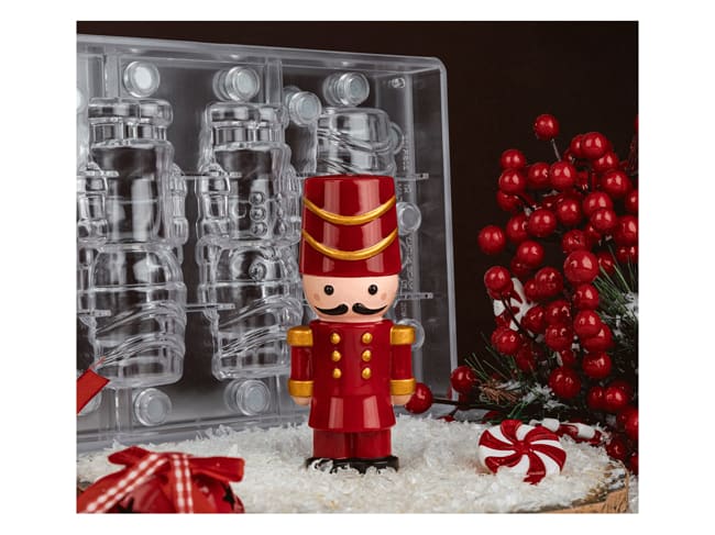 Chocolate Mould Casse-Noisette Soldier - ht 12cm - Martellato