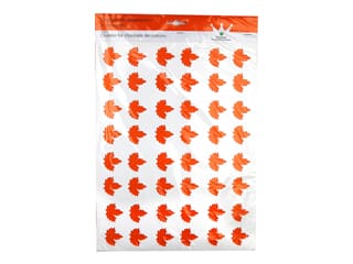 Silicone Chablon Stencil Mat - 48 Maple Leaves