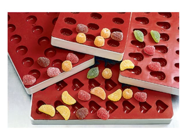 Mandarin Fruit Jelly Candy Silicone Mould - Martellato