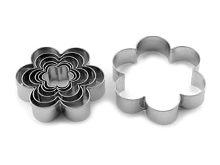 Stainless Steel Flower Cookie Cutters